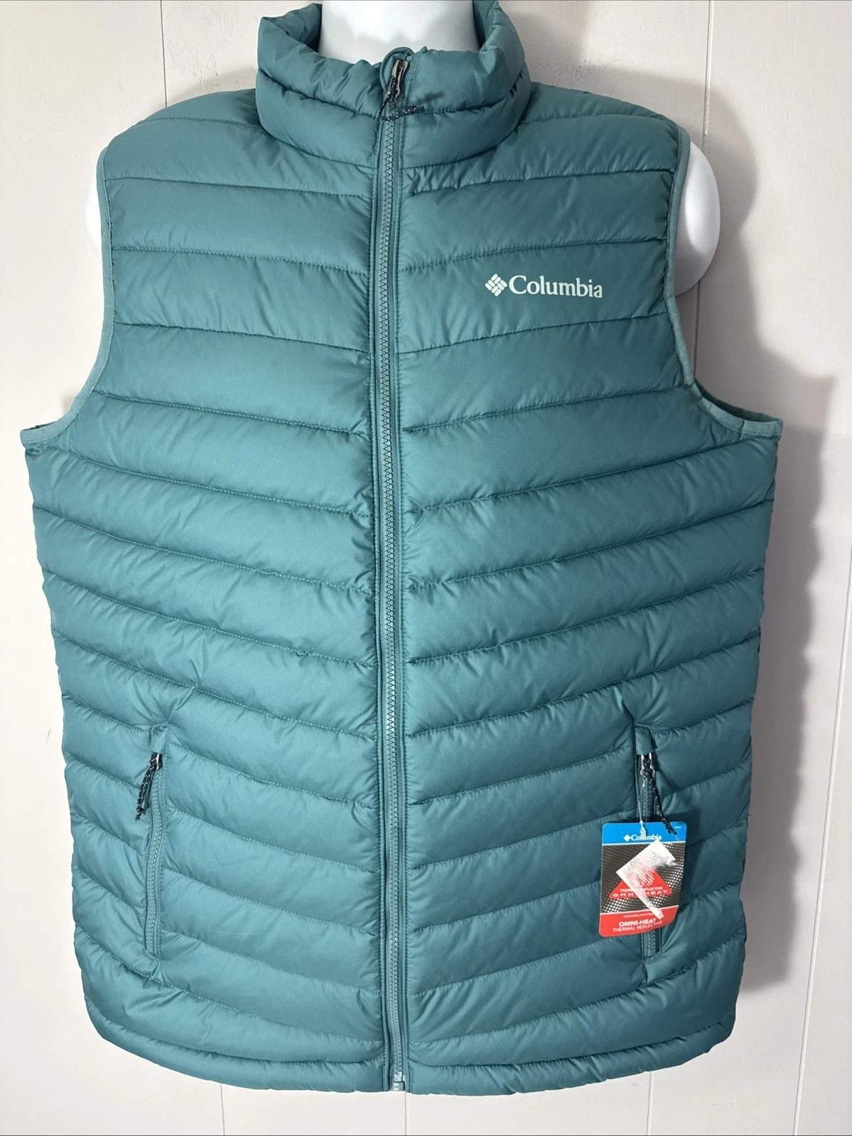 New! COLUMBIA Omni-Heat Thermal Reflective Puffer Gorpcore Vest Mens Medium
Opens in a new window or
