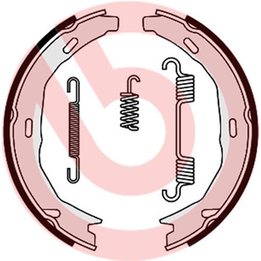 Fits BREMBO S 50 522 Brake Shoe Set, parking brake S 50 522 Brake sho ⭐UK Stock⭐ - Image 12