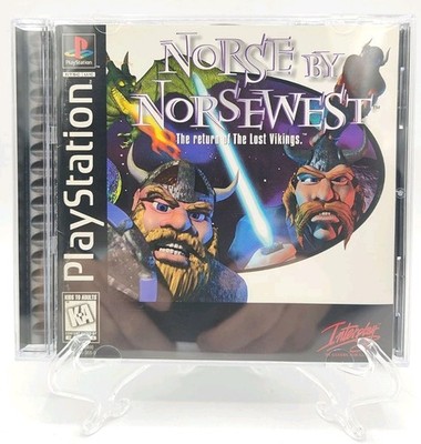 Norse by Norsewest - (PS1, 1997) *CIB w/ Reg Card + Case Protector* VGC* Tested!