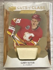 2025 Upper Deck Engrained Icons Cuts of Class #CC-GS Gary Suter /49