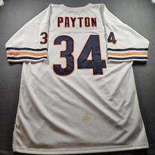 Vintage Chicago Bears Jersey Mens 3XL White NFL Football Walter Payton 34 1985