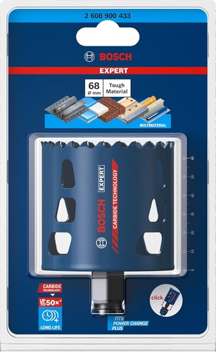 Bosch EXPERT Tough Material Lochsäge Zubehör Bohrmaschine Multi Ø68mm langlebig - Bild 9 von 12