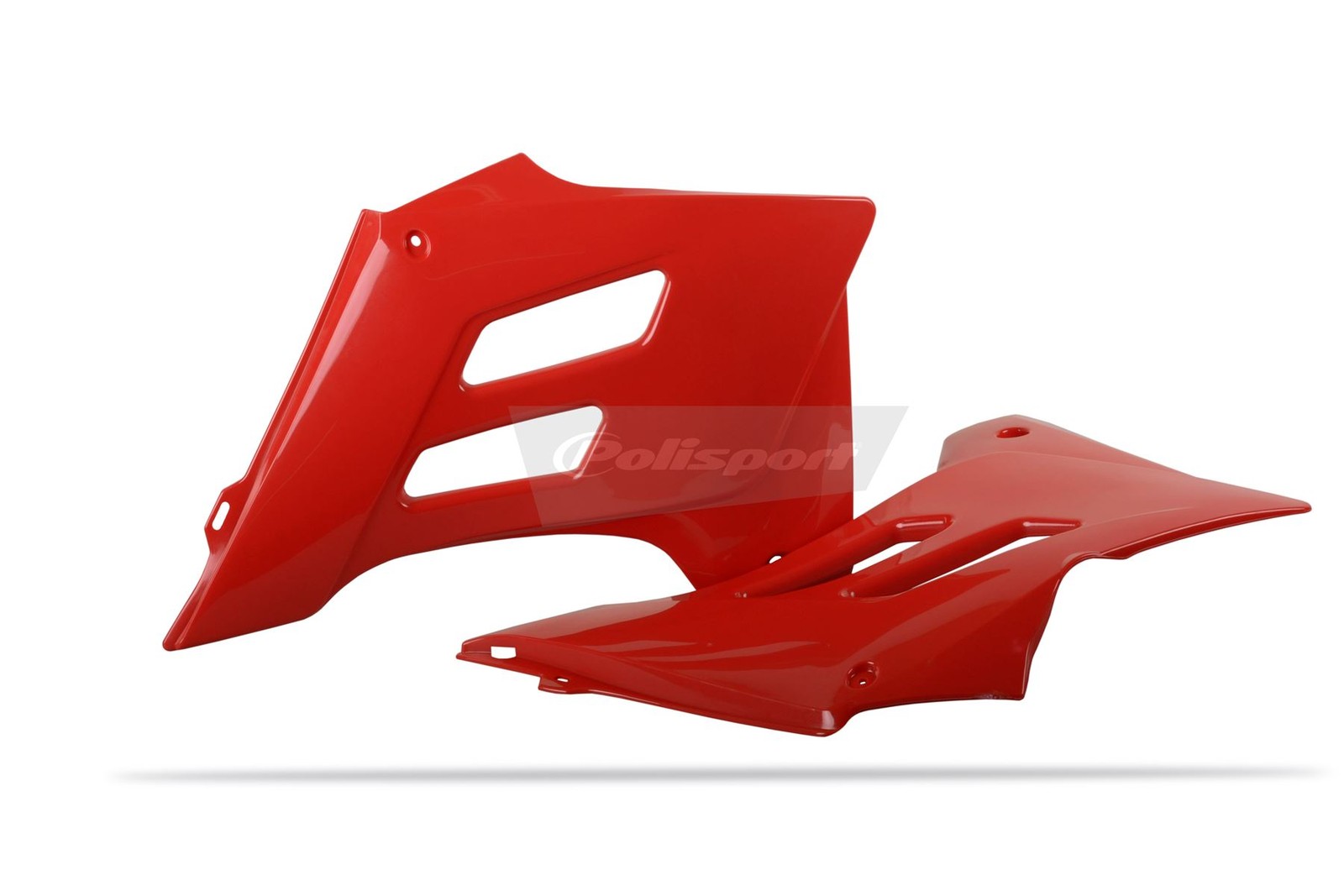 POLISPORT Radiator Cover (Red/White) To Fit GasGas EC/EC-E 125-300 05-06