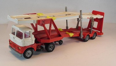 Corgi Major Toys 1/43 Nr. 1138 Carrimore Mark IV Autotransporter rot/weiß #7740