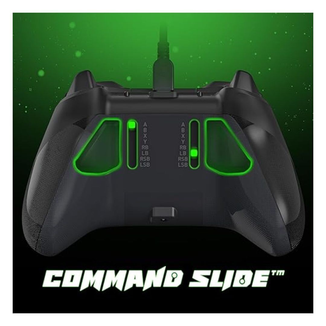 Snakebyte Xbox Series GamePad Pro X Controller per videogiochi cablato con licenza (nero) foto 4