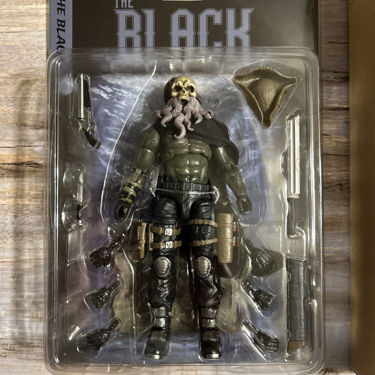 Valaverse The Black Action Force Zolocon Exclusive 6” Action