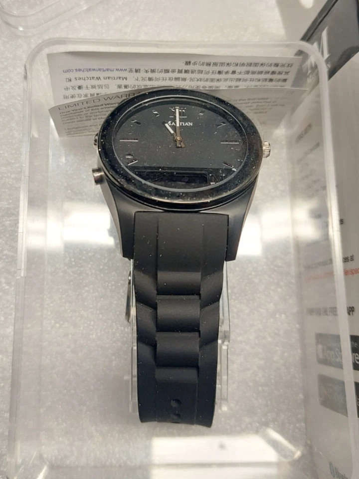 MARTIAN NOTIFIER Smartwatch Black X4L T200 - OPEN BOX - Image 3 of 4