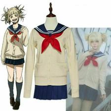 Costume cosplay JK uniforme My Hero Academia Boku no Hero Academia Himiko Toga 🎁