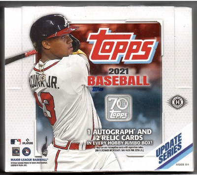 2021 Topps Factory Sealed Update Baseball Jumbo box | eBay