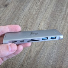 LIONWEI USB-C Hub for MacBook Pro Air 7-in-2 HDMI SD TF USB 3.0 Adapter