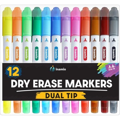 Dry Erase Markers for Whiteboard   Ultra Fine Tip White Board Markers R