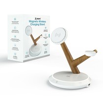 Atomi Magnetic Wireless Charging Stand with Dual Ports