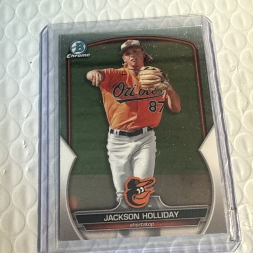Jackson Holliday 2023 Bowman Chrome BCP-227 Baltimore Orioles Base QTY - Picture 5 of 8