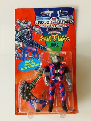 Modo Comando De Asalto Biker Mice From Mars / Moto Ratones de Marte Bandai 1993