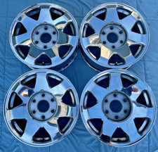 (4) CADILLAC ESCALADE EST ESV OEM CHROME 17" WHEELS 17x7.5 RIMS 4575 4563 6x5.5