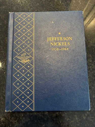 BU Jefferson NIckels in Deluxe Whitman Album- 21 Coins Total