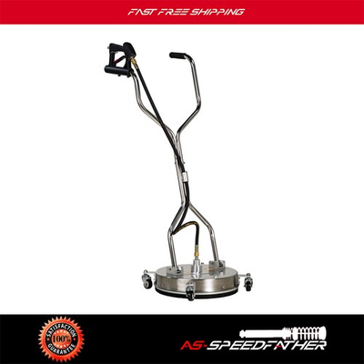 #ad 16.5quot; Pressure Washer Surface Cleaner Max.4000PSI Dual Handle w 4 Spinner Wheels $140.29