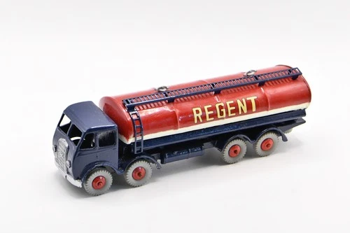 Vintage Dinky Code 3 Repainted Foden Regent Fuel Oil Tanker 504 1st Type Cab