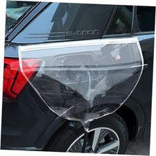 EV Charger Port Cover All-Weather Protection Magnetic Transparent White