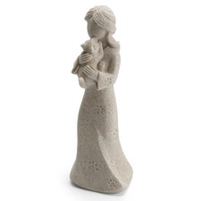 Cat Memorial Gift for Loss of Pet - Remembrance Sympathy Collectible Hand-Pai...