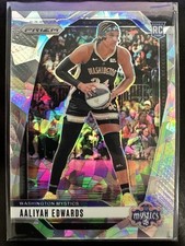 2024 Panini WNBA Prizm Aaliyah Edwards RC Ice Rookie #70 Mystics