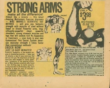 1976 Strong Arms Advertisement Mike Marvel Scientific Isometrics Dynaflex System