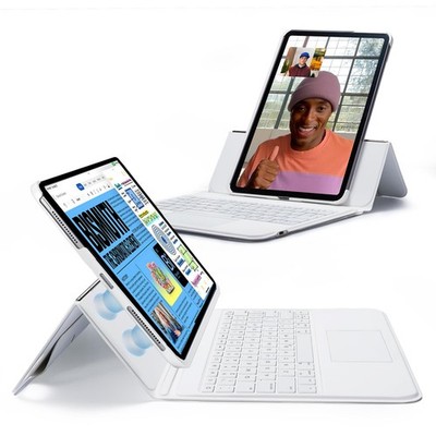 ESR Ascend iPad Pro 12.9 Keyboard Case Magnetic Detachable Stand White