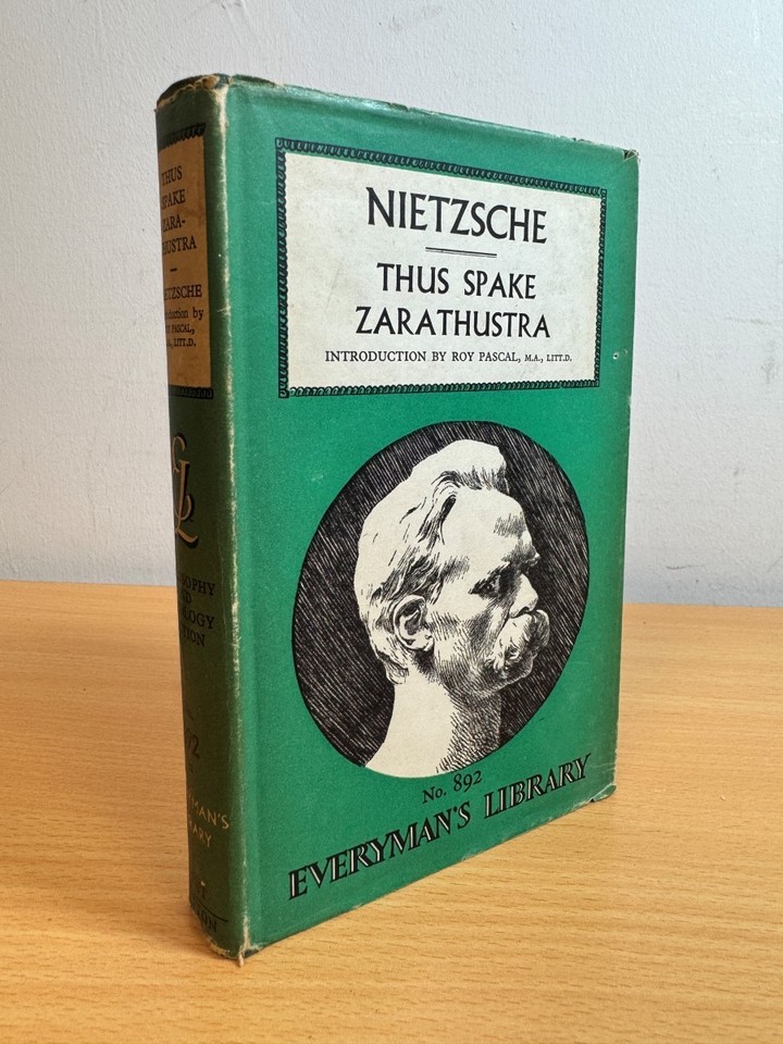 Thus Spake Thus Spake Zarathustra by Friedrich Nietzsche 1958 Hardcover Reprint | eBay