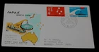 AUST 1970 JAPAN EXPO SET OF 2 ISSUES ON WESLEY FIRST DAY COVER
