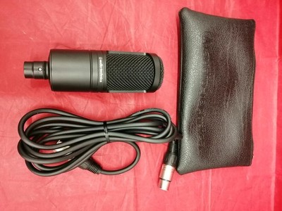 Audio-Technica AT2020 Kondensator-Studiomikrofon mit Nierencharakteristik Ges...