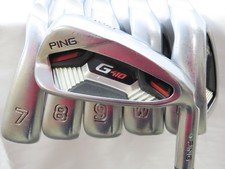 Used Ping G410 Green Dot Iron Set 6-PW,UW Ping Alta CB Regular Graphite Shafts R
