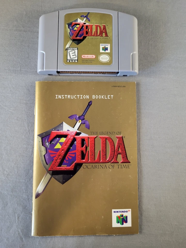The Legend of Zelda: Ocarina of Time, N64, Complete, Authentic! - Image 2 of 4