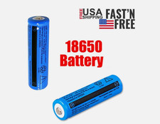 2Pcs/Set 18650 Lithium Battery Rechargeable 3.7V Li-ion For Torch Headlight US 