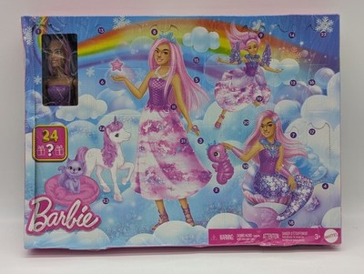 Barbie Adventskalender 24 Überraschungen  Verpackung beschädigt