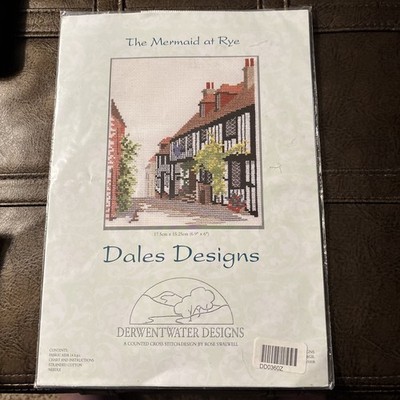 Counted Cross Stitch. Dales Designs. The Mermaid At Rye. DD0360Z NIP