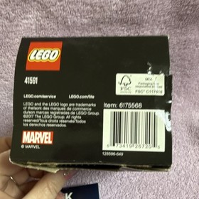 LEGO BrickHeadz Black Widow 41591 Marvel Complete Set w/ Box & Instructions