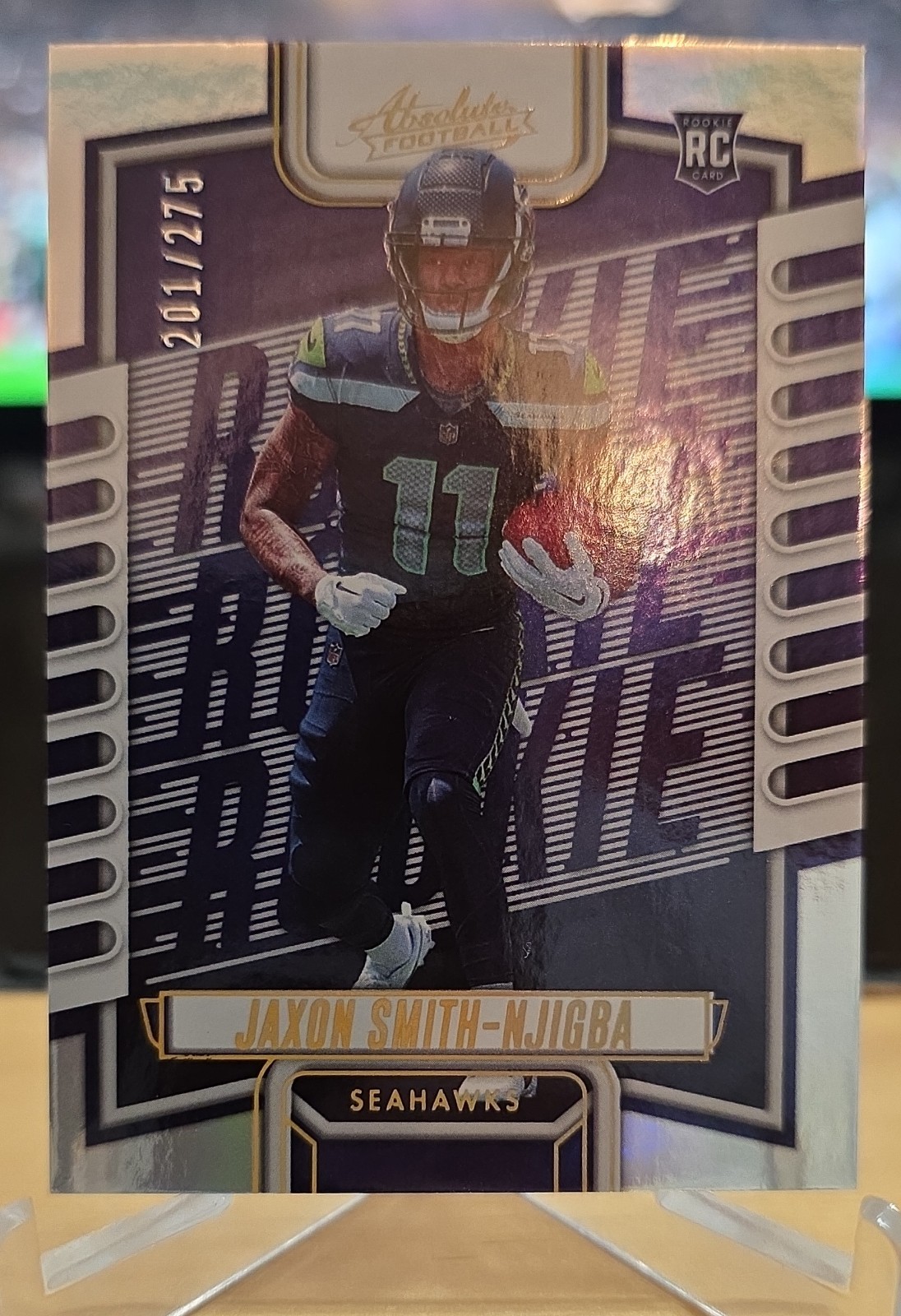 2023 Panini Absolute - Rookies Jaxon Smith-Njigba #109 Spectrum /275 (RC)
