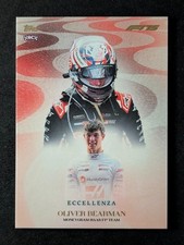 2025 Topps Eccellenza Formula 1 OLIVER BEARMAN Rookie RC Base Set La Passione