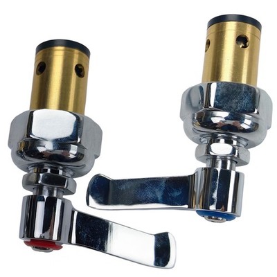Handle Stem Assembly For T&S Brass Faucets Replace 002713-40 Blue,Red NEW