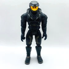 2003 Halo Black Spartan 8" Figure Combat Evolved Master Chief Joyride Studios #1