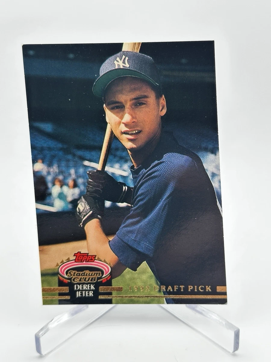 1992-93 Topps Stadium Club Jack Murphy Stadium - Derek Jeter #117