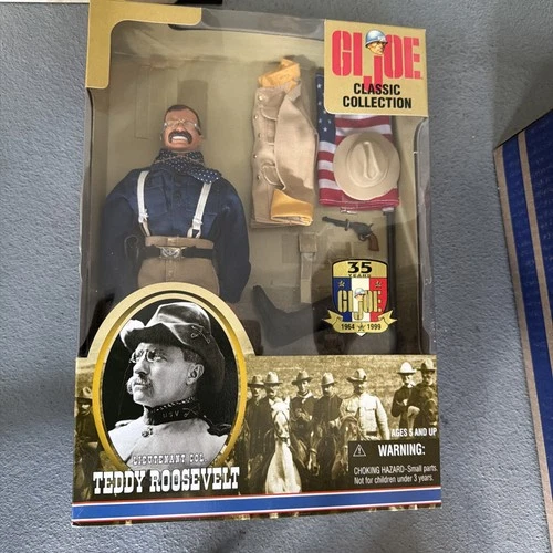 GI Joe Classic Collection Lieutenant Colonel Teddy Roosevelt 12 in Figure BNIB