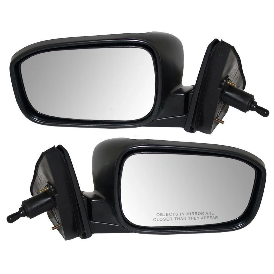 Nuevo juego de espejos retrovisores manuales laterales para conductor y pasajero para Honda Accord 2003-2007 sedán Foto 3 de 4