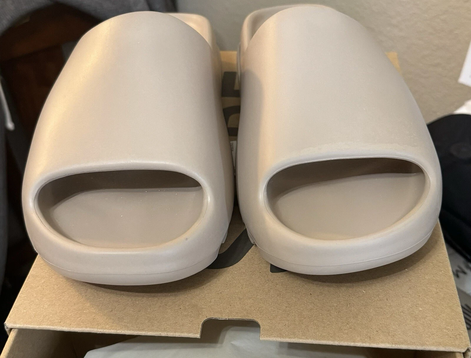 Scarpe Adidas Yeezy Slides Pure Prima Uscita (GZ5554) Uomo Taglia 10