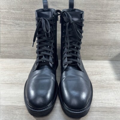 Amiri Bandana Buckle Mens Ankle Boots Size 11 US 44 US Leather