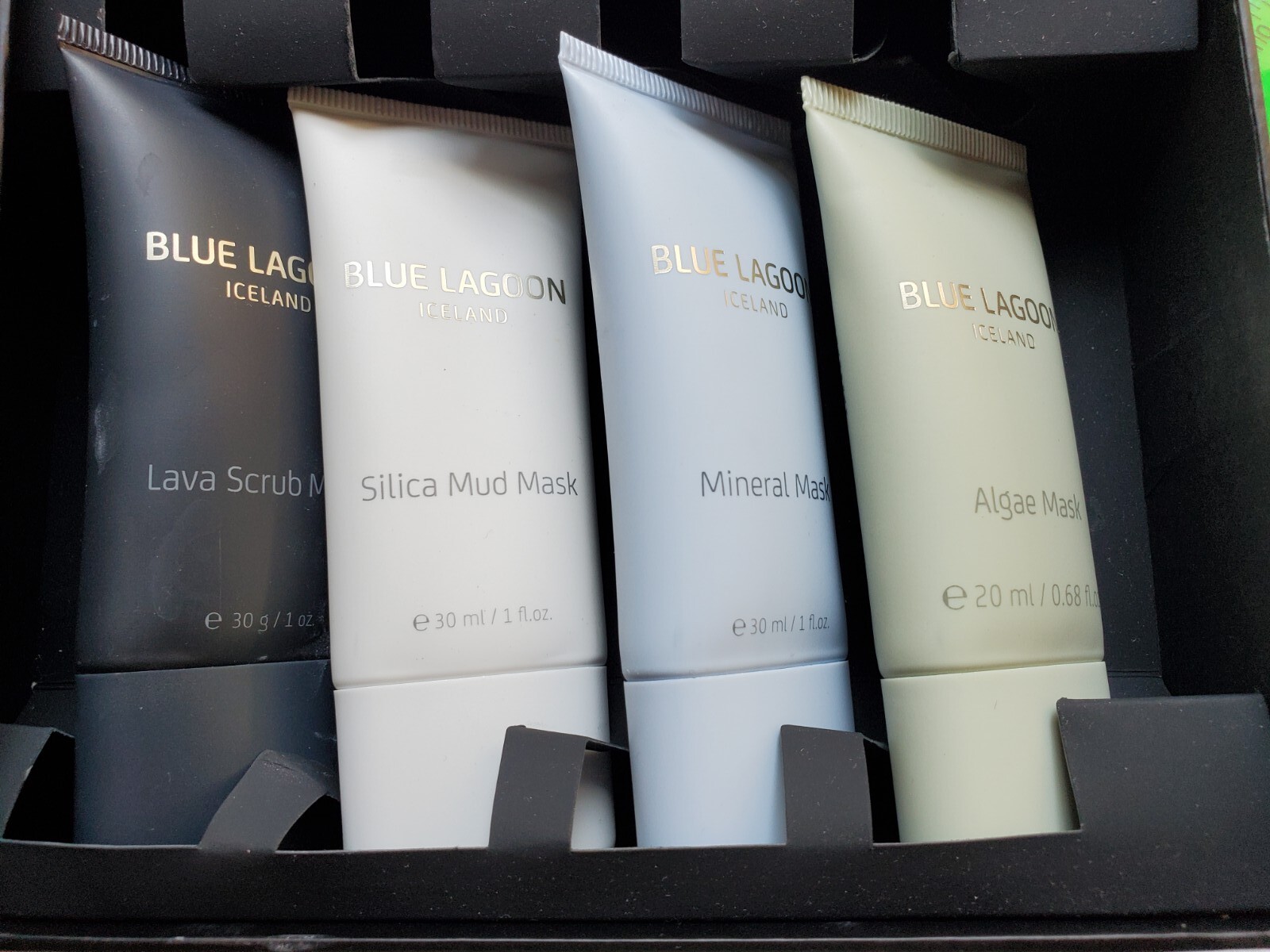 Blue Lagoon Iceland Face Masks Multimasking Travel Set/Four One Ounce