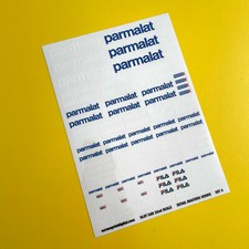 SLOT CAR 1/32nd scale Detail Masters 'Vintage Classic Race Rally' stickers SET 4