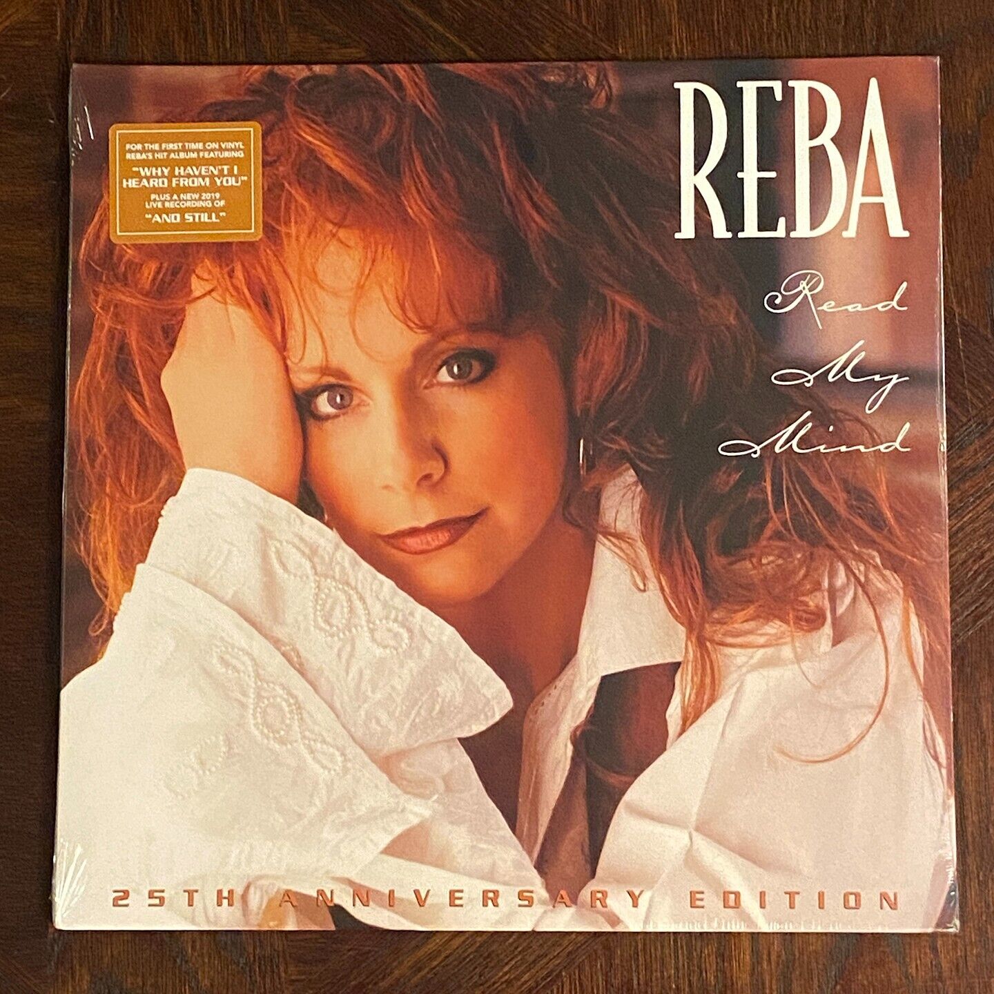 Reba McEntire - Read My Mind 25th Anniversary Edition Vinyl LP - NEW SEALED