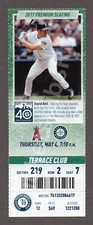 2017 Seattle Mariners vs Los Angeles Angels 5/4 MINT CLUB Ticket DAVID BELL