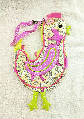 Sassy Kidz Fashion by Douglas PinkBird Sillo-ette Quilted Zipper Purse Wristlet